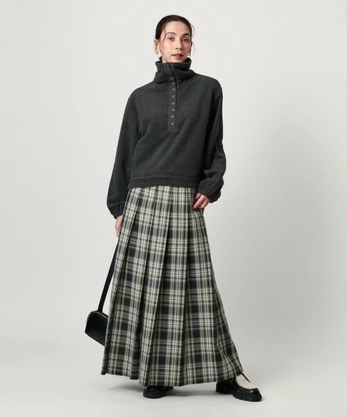 BEAUTY&YOUTH UNITED ARROWS / ビューティー&ユース ユナイテッドアローズ カットソー | フリース スナップ プルオーバー | 詳細10