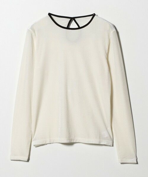 BEAUTY&YOUTH UNITED ARROWS / ビューティー&ユース ユナイテッドアローズ Tシャツ | シアーベロア リンガーロングスリーブTシャツ | 詳細7