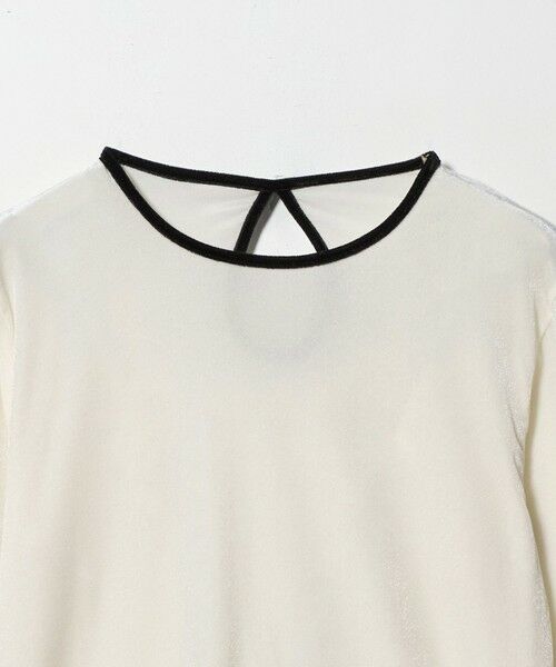BEAUTY&YOUTH UNITED ARROWS / ビューティー&ユース ユナイテッドアローズ Tシャツ | シアーベロア リンガーロングスリーブTシャツ | 詳細9