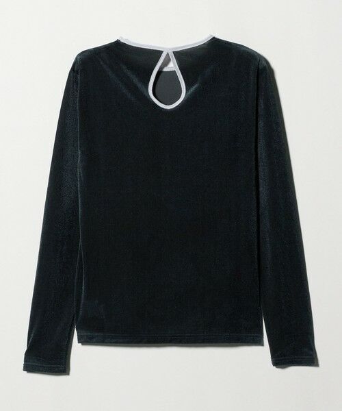 BEAUTY&YOUTH UNITED ARROWS / ビューティー&ユース ユナイテッドアローズ Tシャツ | シアーベロア リンガーロングスリーブTシャツ | 詳細11