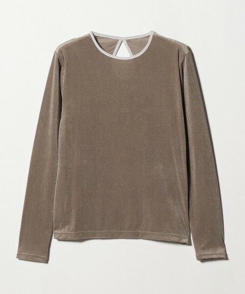 BEAUTY&YOUTH UNITED ARROWS / ビューティー&ユース ユナイテッドアローズ Tシャツ | シアーベロア リンガーロングスリーブTシャツ | 詳細25