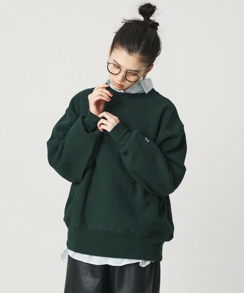BEAUTY&YOUTH UNITED ARROWS / ビューティー&ユース ユナイテッドアローズ スウェット | 【別注】＜Champion＞ソリッドスウェットプルオーバー | 詳細20