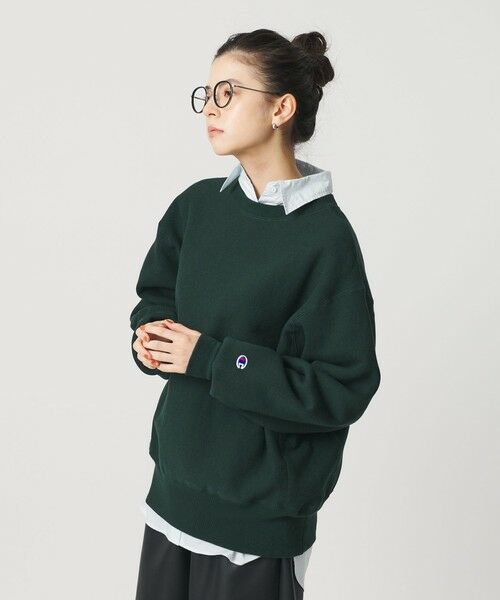 BEAUTY&YOUTH UNITED ARROWS / ビューティー&ユース ユナイテッドアローズ スウェット | 【別注】＜Champion＞ソリッドスウェットプルオーバー | 詳細21