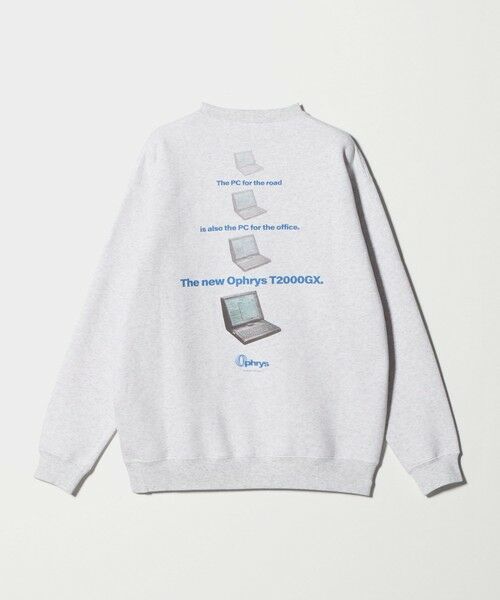 BEAUTY&YOUTH UNITED ARROWS / ビューティー&ユース ユナイテッドアローズ スウェット | ＜Ophrys＞T2000GX スウェットプルオーバー | 詳細1