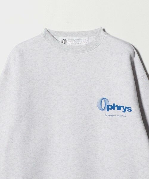 BEAUTY&YOUTH UNITED ARROWS / ビューティー&ユース ユナイテッドアローズ スウェット | ＜Ophrys＞T2000GX スウェットプルオーバー | 詳細2