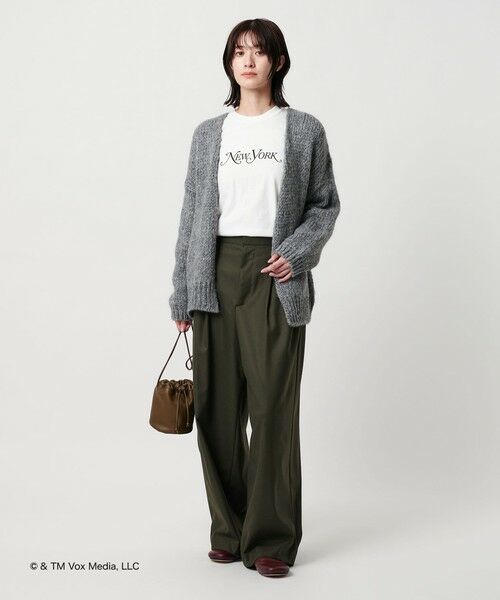 BEAUTY&YOUTH UNITED ARROWS / ビューティー&ユース ユナイテッドアローズ カットソー | 【別注】＜NEW YORK MAGAZINE＞ロングスリーブ Tシャツ | 詳細3
