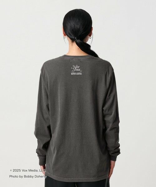 BEAUTY&YOUTH UNITED ARROWS / ビューティー&ユース ユナイテッドアローズ カットソー | 【別注】＜NEW YORK MAGAZINE＞ロングスリーブ Tシャツ | 詳細15