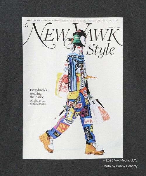 BEAUTY&YOUTH UNITED ARROWS / ビューティー&ユース ユナイテッドアローズ カットソー | 【別注】＜NEW YORK MAGAZINE＞ロングスリーブ Tシャツ | 詳細21
