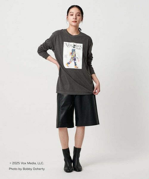 BEAUTY&YOUTH UNITED ARROWS / ビューティー&ユース ユナイテッドアローズ カットソー | 【別注】＜NEW YORK MAGAZINE＞ロングスリーブ Tシャツ | 詳細12