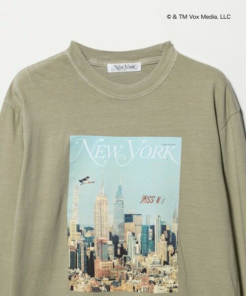 BEAUTY&YOUTH UNITED ARROWS / ビューティー&ユース ユナイテッドアローズ カットソー | 【別注】＜NEW YORK MAGAZINE＞ロングスリーブ Tシャツ | 詳細28