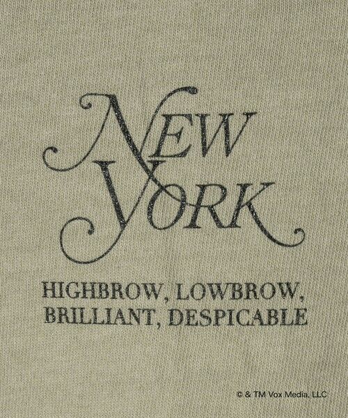 BEAUTY&YOUTH UNITED ARROWS / ビューティー&ユース ユナイテッドアローズ カットソー | 【別注】＜NEW YORK MAGAZINE＞ロングスリーブ Tシャツ | 詳細30