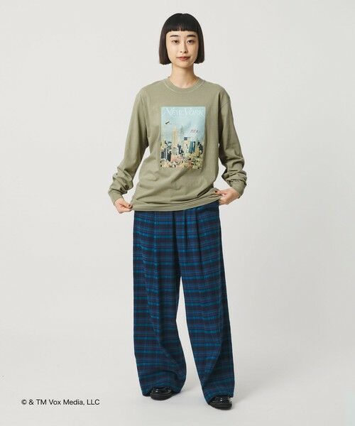 BEAUTY&YOUTH UNITED ARROWS / ビューティー&ユース ユナイテッドアローズ カットソー | 【別注】＜NEW YORK MAGAZINE＞ロングスリーブ Tシャツ | 詳細25