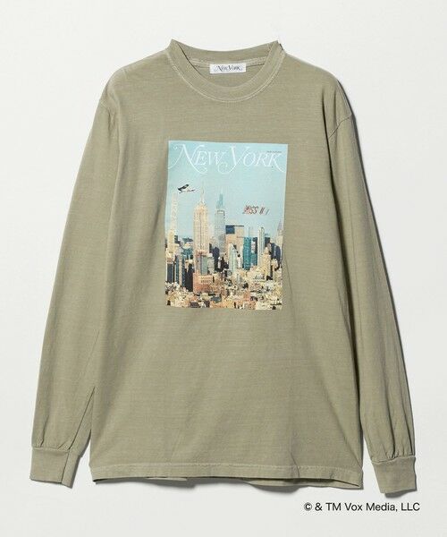 BEAUTY&YOUTH UNITED ARROWS / ビューティー&ユース ユナイテッドアローズ カットソー | 【別注】＜NEW YORK MAGAZINE＞ロングスリーブ Tシャツ（その他1）