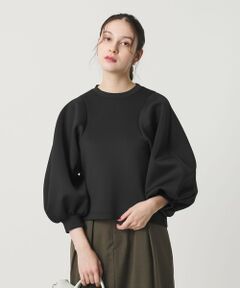 BEAUTY&YOUTH UNITED ARROWS / ビューティー&ユース ユナイテッドアローズ カットソー | 【WEB限定】ダブルニット ボリュームスリーブプルオーバー