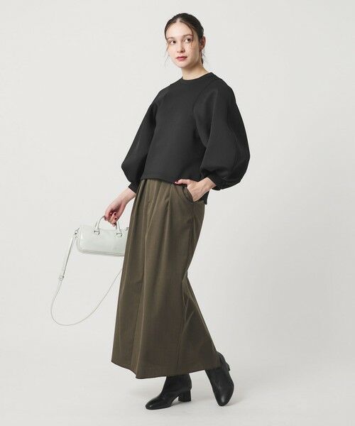 BEAUTY&YOUTH UNITED ARROWS / ビューティー&ユース ユナイテッドアローズ カットソー | 【WEB限定】ダブルニット ボリュームスリーブプルオーバー | 詳細2