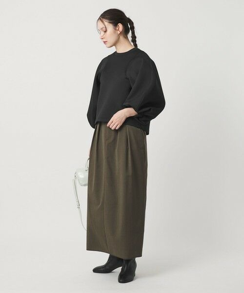 BEAUTY&YOUTH UNITED ARROWS / ビューティー&ユース ユナイテッドアローズ カットソー | 【WEB限定】ダブルニット ボリュームスリーブプルオーバー | 詳細3