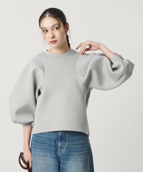 BEAUTY&YOUTH UNITED ARROWS / ビューティー&ユース ユナイテッドアローズ カットソー | 【WEB限定】ダブルニット ボリュームスリーブプルオーバー | 詳細8