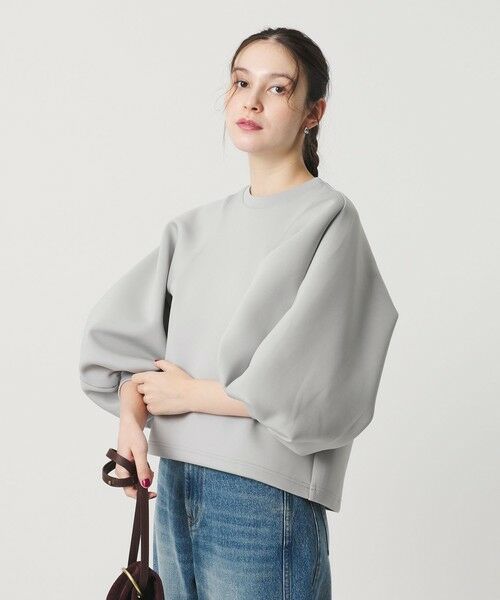 BEAUTY&YOUTH UNITED ARROWS / ビューティー&ユース ユナイテッドアローズ カットソー | 【WEB限定】ダブルニット ボリュームスリーブプルオーバー | 詳細9