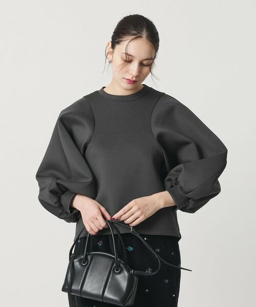 BEAUTY&YOUTH UNITED ARROWS / ビューティー&ユース ユナイテッドアローズ カットソー | 【WEB限定】ダブルニット ボリュームスリーブプルオーバー | 詳細15