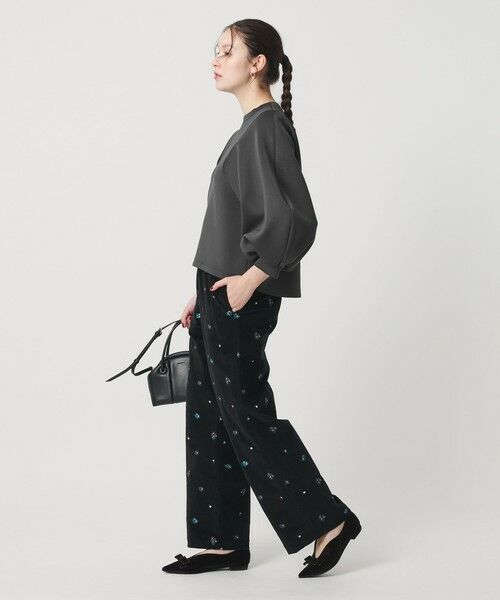 BEAUTY&YOUTH UNITED ARROWS / ビューティー&ユース ユナイテッドアローズ カットソー | 【WEB限定】ダブルニット ボリュームスリーブプルオーバー | 詳細16