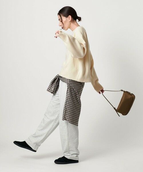 BEAUTY&YOUTH UNITED ARROWS / ビューティー&ユース ユナイテッドアローズ ニット・セーター | ウールカシミヤ アクア クルーネックニット | 詳細8