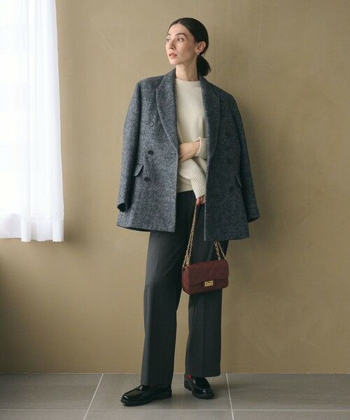 BEAUTY&YOUTH UNITED ARROWS / ビューティー&ユース ユナイテッドアローズ ニット・セーター | ウールカシミヤ アクア クルーネックニット | 詳細5