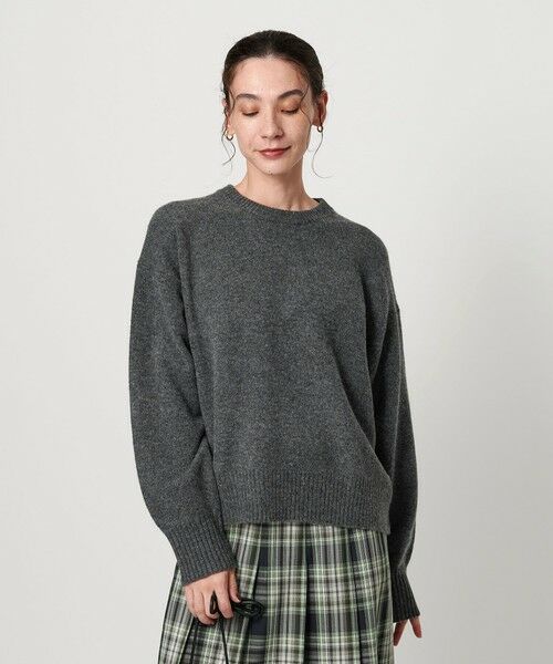 BEAUTY&YOUTH UNITED ARROWS / ビューティー&ユース ユナイテッドアローズ ニット・セーター | ウールカシミヤ アクア クルーネックニット | 詳細10