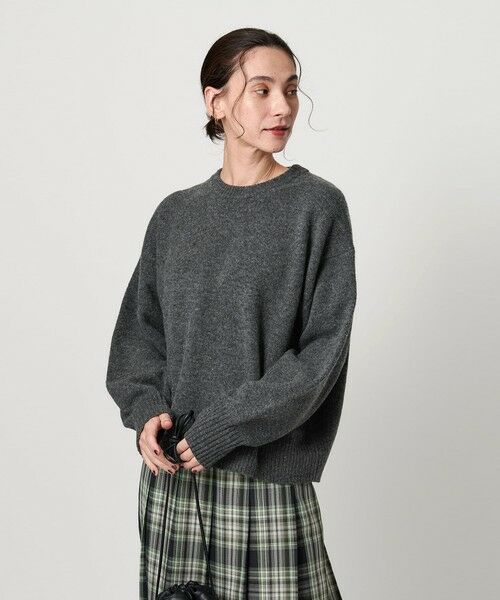 BEAUTY&YOUTH UNITED ARROWS / ビューティー&ユース ユナイテッドアローズ ニット・セーター | ウールカシミヤ アクア クルーネックニット | 詳細11