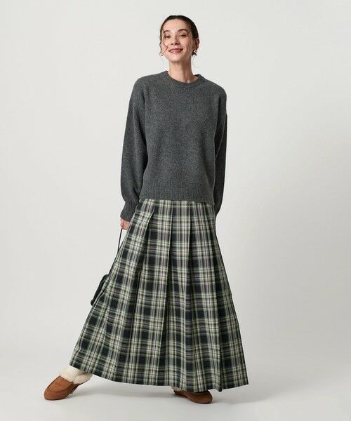 BEAUTY&YOUTH UNITED ARROWS / ビューティー&ユース ユナイテッドアローズ ニット・セーター | ウールカシミヤ アクア クルーネックニット | 詳細12