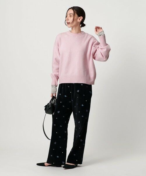 BEAUTY&YOUTH UNITED ARROWS / ビューティー&ユース ユナイテッドアローズ ニット・セーター | ウールカシミヤ アクア クルーネックニット | 詳細19