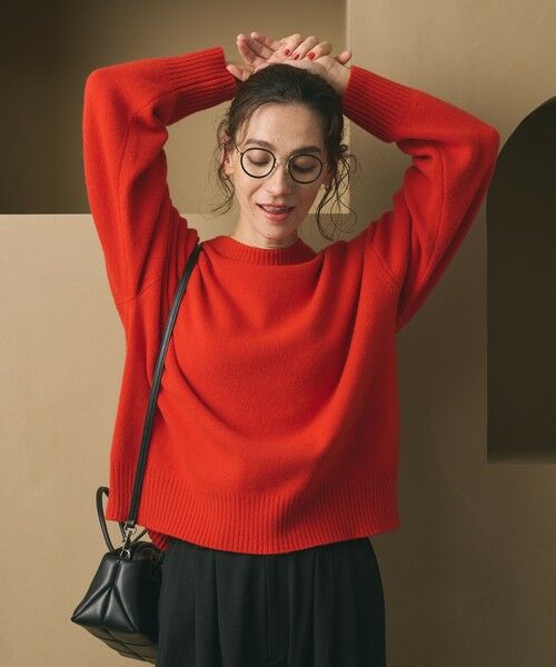 BEAUTY&YOUTH UNITED ARROWS / ビューティー&ユース ユナイテッドアローズ ニット・セーター | ウールカシミヤ アクア クルーネックニット | 詳細27