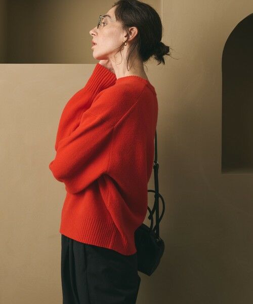 BEAUTY&YOUTH UNITED ARROWS / ビューティー&ユース ユナイテッドアローズ ニット・セーター | ウールカシミヤ アクア クルーネックニット | 詳細28