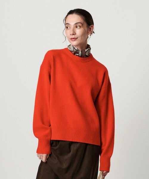 BEAUTY&YOUTH UNITED ARROWS / ビューティー&ユース ユナイテッドアローズ ニット・セーター | ウールカシミヤ アクア クルーネックニット | 詳細21