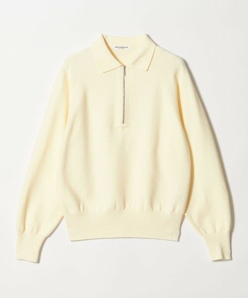 BEAUTY&YOUTH UNITED ARROWS / ビューティー&ユース ユナイテッドアローズ ニット・セーター | カノコニット ハーフジッププルオーバー ウォッシャブル | 詳細4