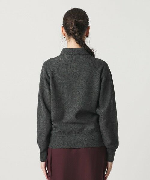 BEAUTY&YOUTH UNITED ARROWS / ビューティー&ユース ユナイテッドアローズ ニット・セーター | カノコニット ハーフジッププルオーバー ウォッシャブル | 詳細12