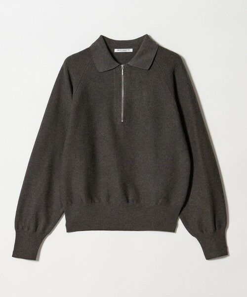 BEAUTY&YOUTH UNITED ARROWS / ビューティー&ユース ユナイテッドアローズ ニット・セーター | カノコニット ハーフジッププルオーバー ウォッシャブル | 詳細13