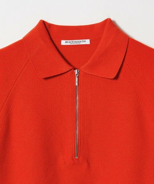 BEAUTY&YOUTH UNITED ARROWS / ビューティー&ユース ユナイテッドアローズ ニット・セーター | カノコニット ハーフジッププルオーバー ウォッシャブル | 詳細26