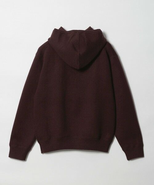 BEAUTY&YOUTH UNITED ARROWS / ビューティー&ユース ユナイテッドアローズ ニット・セーター | コットンウールブレンド ソリッド＆ボーダーニットフーディ ウォッシャブル | 詳細15