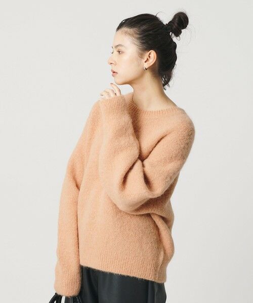 BEAUTY&YOUTH UNITED ARROWS / ビューティー&ユース ユナイテッドアローズ ニット・セーター | アルパカブレンド シャギー ニットプルオーバー | 詳細9