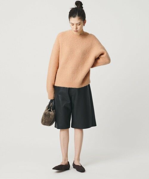 BEAUTY&YOUTH UNITED ARROWS / ビューティー&ユース ユナイテッドアローズ ニット・セーター | アルパカブレンド シャギー ニットプルオーバー | 詳細10