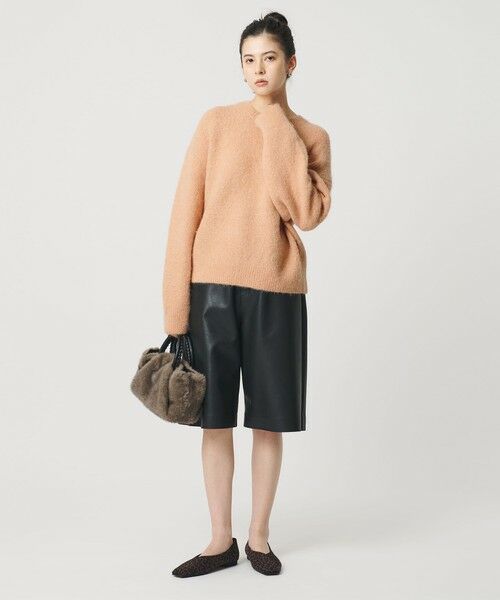 BEAUTY&YOUTH UNITED ARROWS / ビューティー&ユース ユナイテッドアローズ ニット・セーター | アルパカブレンド シャギー ニットプルオーバー | 詳細11