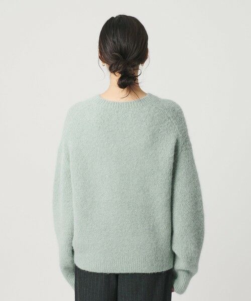 BEAUTY&YOUTH UNITED ARROWS / ビューティー&ユース ユナイテッドアローズ ニット・セーター | アルパカブレンド シャギー ニットプルオーバー | 詳細19