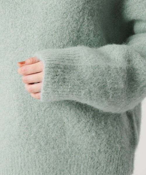BEAUTY&YOUTH UNITED ARROWS / ビューティー&ユース ユナイテッドアローズ ニット・セーター | アルパカブレンド シャギー ニットプルオーバー | 詳細21
