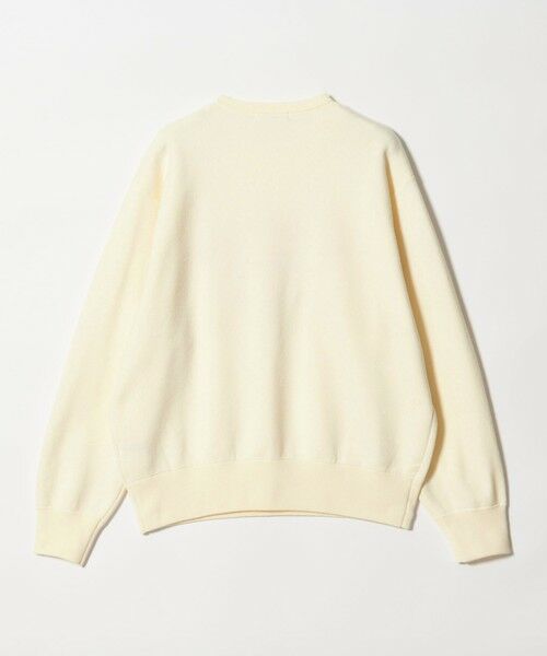 BEAUTY&YOUTH UNITED ARROWS / ビューティー&ユース ユナイテッドアローズ ニット・セーター | ロゴクルーネック ニットプルオーバー ウォッシャブル | 詳細5