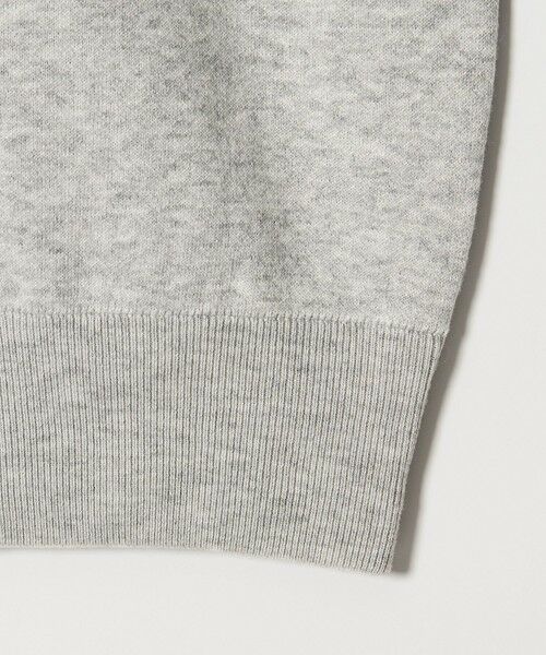 BEAUTY&YOUTH UNITED ARROWS / ビューティー&ユース ユナイテッドアローズ ニット・セーター | ロゴクルーネック ニットプルオーバー ウォッシャブル | 詳細16