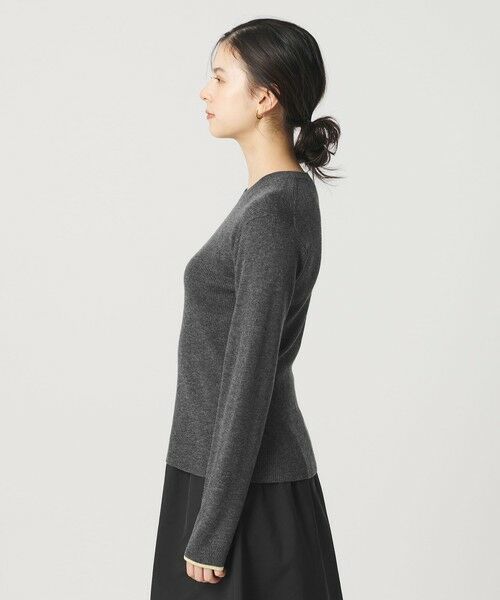 BEAUTY&YOUTH UNITED ARROWS / ビューティー&ユース ユナイテッドアローズ ニット・セーター | リブライン ニットプルオーバー ウォッシャブル | 詳細18