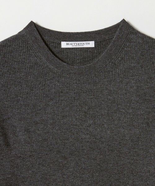 BEAUTY&YOUTH UNITED ARROWS / ビューティー&ユース ユナイテッドアローズ ニット・セーター | リブライン ニットプルオーバー ウォッシャブル | 詳細22