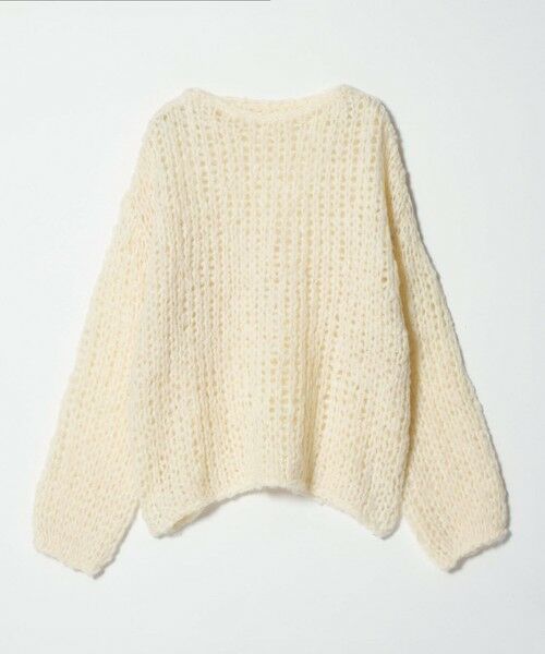 BEAUTY&YOUTH UNITED ARROWS / ビューティー&ユース ユナイテッドアローズ ニット・セーター | ウールモヘヤナイロン ルーズニットプルオーバー | 詳細4