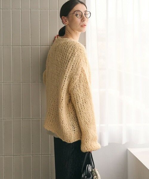 BEAUTY&YOUTH UNITED ARROWS / ビューティー&ユース ユナイテッドアローズ ニット・セーター | ウールモヘヤナイロン ルーズニットプルオーバー | 詳細24