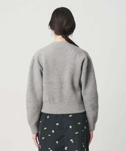 BEAUTY&YOUTH UNITED ARROWS / ビューティー&ユース ユナイテッドアローズ ニット・セーター | ラメフェザー Vネックニットプルオーバー | 詳細14